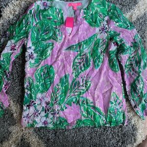 NWT lilly Pulitzer blouse medium